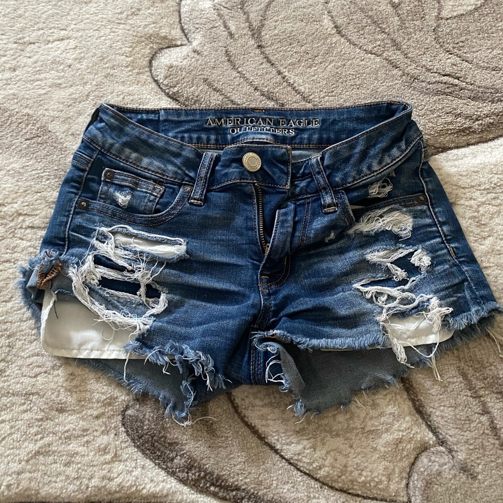 American Eagle Shortie Shorts